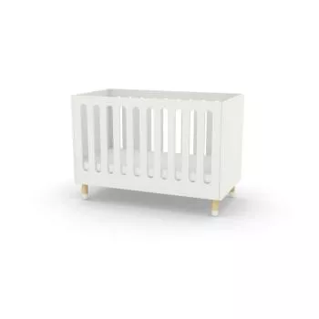 Flexa Play Kinderbett / Babybett in 60x120 cm weiß