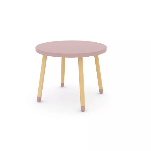 Flexa Play Kindertisch 60 cm und 47 cm hoch in rosa