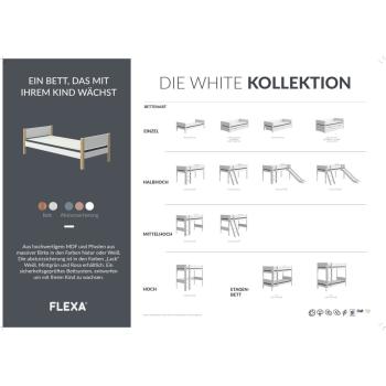 FLEXA White Pfosten für vordere Absturzsicherung 80-17901-40