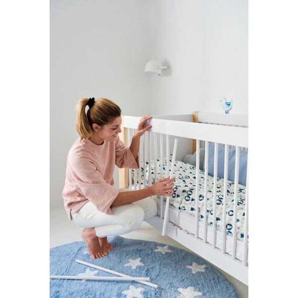 Flexa Näst Kinder-/Babybett Natur/Weiß Flexa Näst Kinder-/Babybett Natur/Weiß