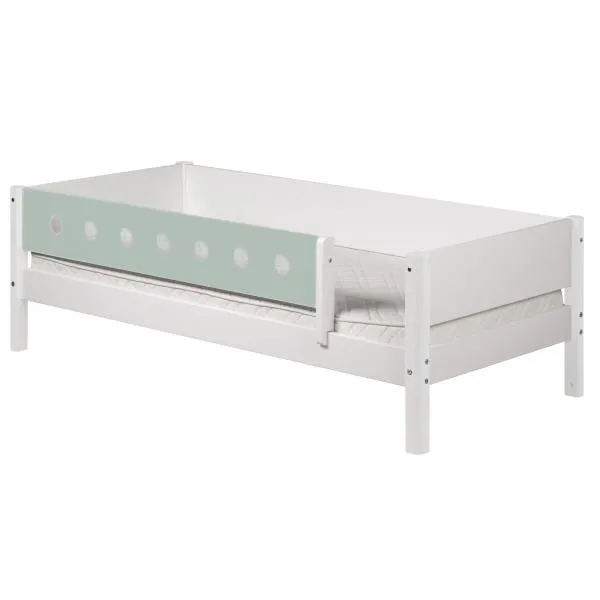 Flexa White Einzelbett 90x200 cm vordere Sicherung mint Flexa White Einzelbett 90x200 cm vordere Sicherung mint