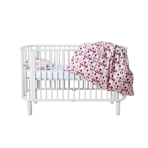 Flexa Babybett Buche 70x140 cm weiß Flexa Babybett Buche 70x140 cm weiß