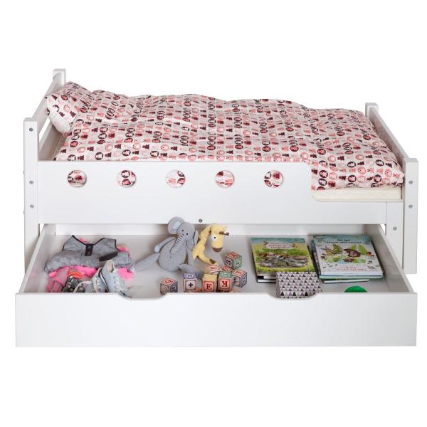 Flexa White Juniorbett 140/190x70 cm Flexa White Juniorbett 140/190x70 cm