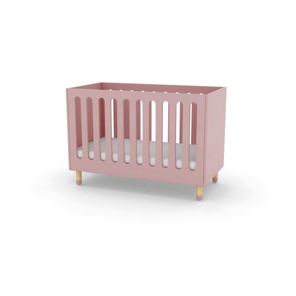 Flexa Play Kinderbett / Babybett in 60x120 cm rosa Flexa Play Kinderbett / Babybett in 60x120 cm rosa