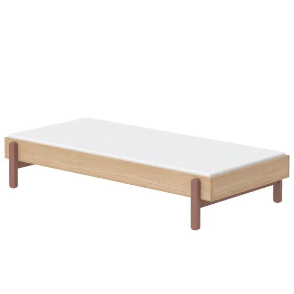Flexa Popsicle Einzelbett Tagesbett in 90x200 Cherry Flexa Popsicle Einzelbett Tagesbett in 90x200 Cherry