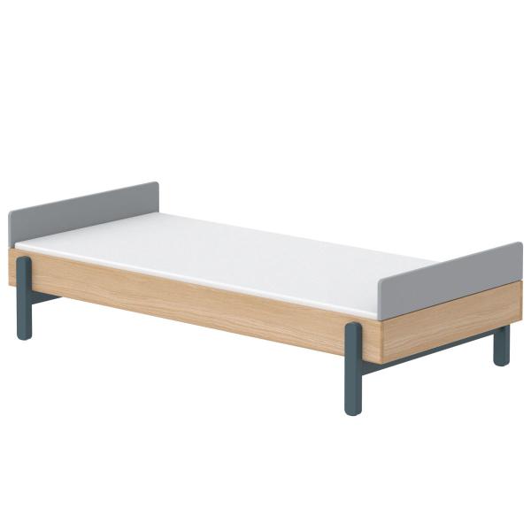 Flexa Popsicle Einzelbett mit niedrigem Kopf- und Fussteil in 90x200 Blueberry Flexa Popsicle Einzelbett mit niedrigem Kopf- und Fussteil in 90x200 Blueberry