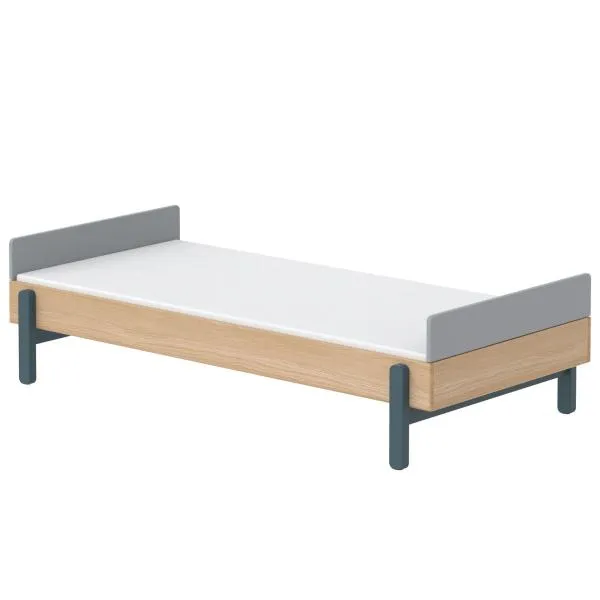 Flexa Popsicle Einzelbett mit niedrigem Kopf- und Fussteil in 90x200 Blueberry Flexa Popsicle Einzelbett mit niedrigem Kopf- und Fussteil in 90x200 Blueberry