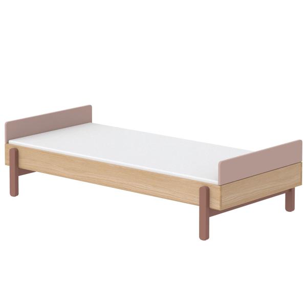 Flexa Popsicle Einzelbett mit niedrigem Kopf- und Fussteil in 90x200 Cherry Flexa Popsicle Einzelbett mit niedrigem Kopf- und Fussteil in 90x200 Cherry