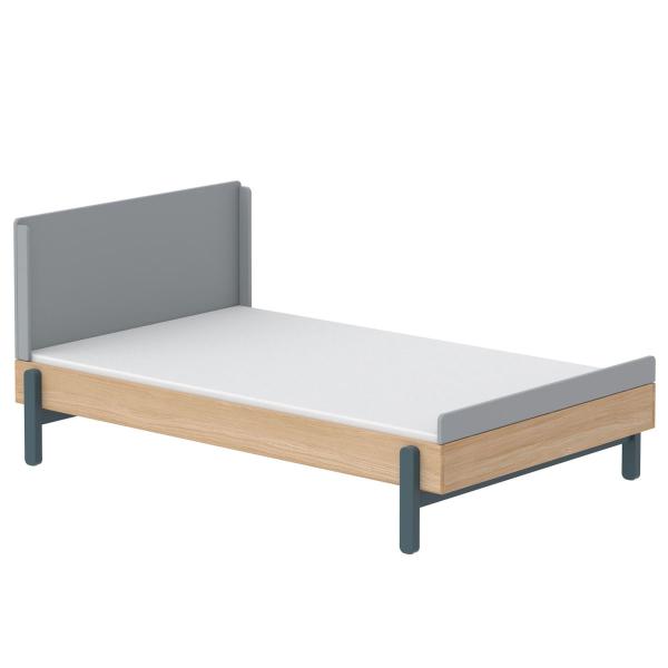 Flexa Popsicle Einzelbett mit hohem Kopf- und Fussteil in 120x200 Blueberry Flexa Popsicle Einzelbett mit hohem Kopf- und Fussteil in 120x200 Blueberry