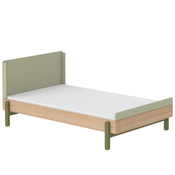 Flexa Popsicle Einzelbett mit hohem Kopf- und Fussteil in 140x200 Kiwi Flexa Popsicle Einzelbett mit hohem Kopf- und Fussteil in 140x200 Kiwi