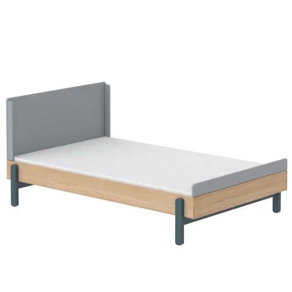 Flexa Popsicle Einzelbett mit hohem Kopf- und Fussteil in 140x200 Blueberry Flexa Popsicle Einzelbett mit hohem Kopf- und Fussteil in 140x200 Blueberry