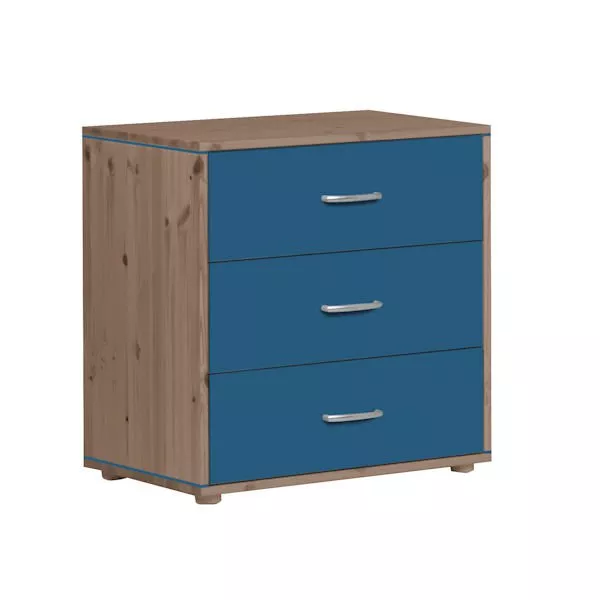 Classic Kommode 3 Schübe Terra/Nordic Blue Classic Kommode 3 Schübe Terra/Nordic Blue