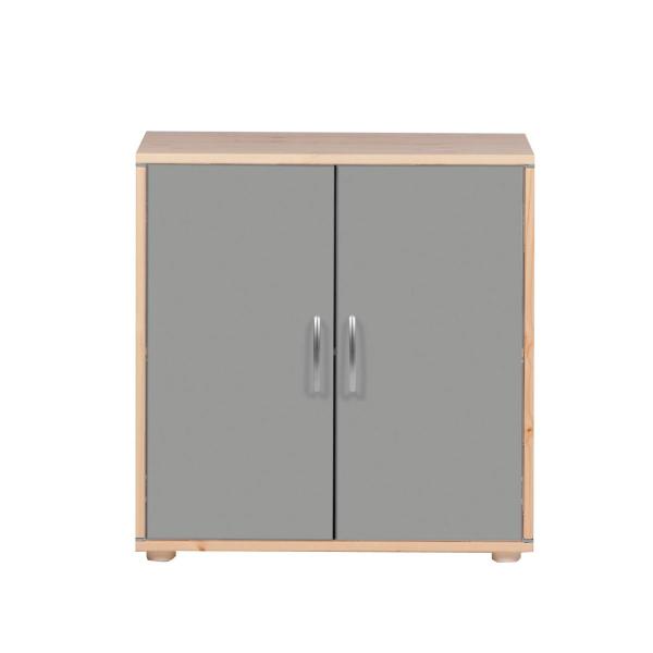 Classic Kommode 2 Türen Kiefer/Urban Grey/Urban Grey Classic Kommode 2 Türen Kiefer/Urban Grey/Urban Grey