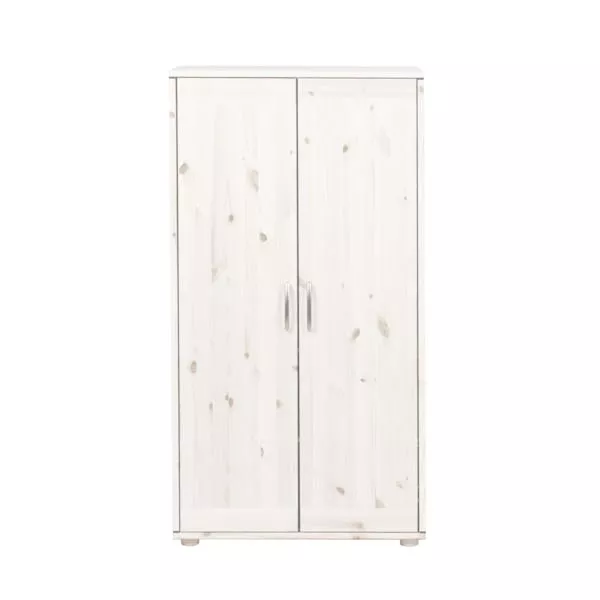 Kleiderschrank 2 Türen Kieferweiß/Urban Grey Kleiderschrank 2 Türen Kieferweiß/Urban Grey
