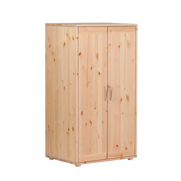 Kleiderschrank 2 Türen Kiefer/Urban Grey Kleiderschrank 2 Türen Kiefer/Urban Grey