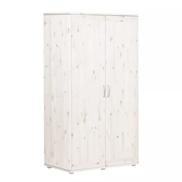 Kleiderschrank 2 Türen Kieferweiß/Urban Grey Kleiderschrank 2 Türen Kieferweiß/Urban Grey