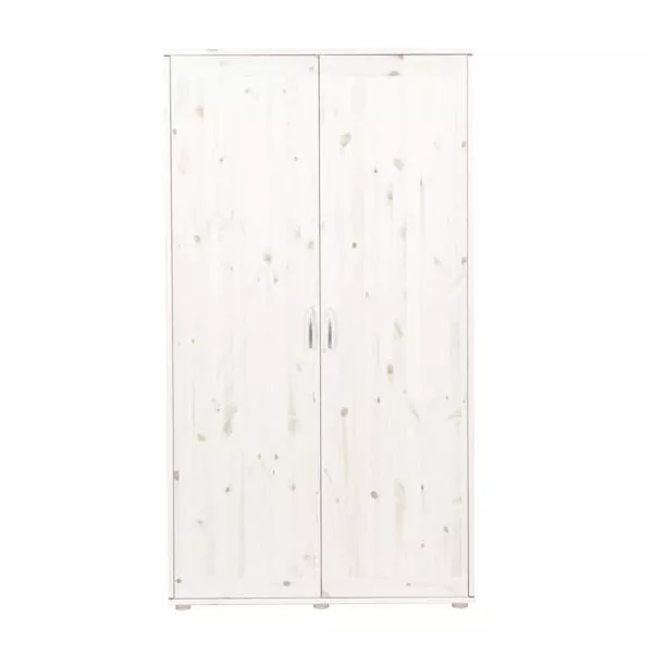 Kleiderschrank 2 Türen Kieferweiß/Urban Grey Kleiderschrank 2 Türen Kieferweiß/Urban Grey