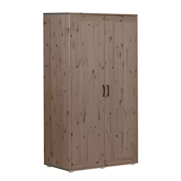 Kleiderschrank 2 Türen Terra/Nordic Blue Kleiderschrank 2 Türen Terra/Nordic Blue