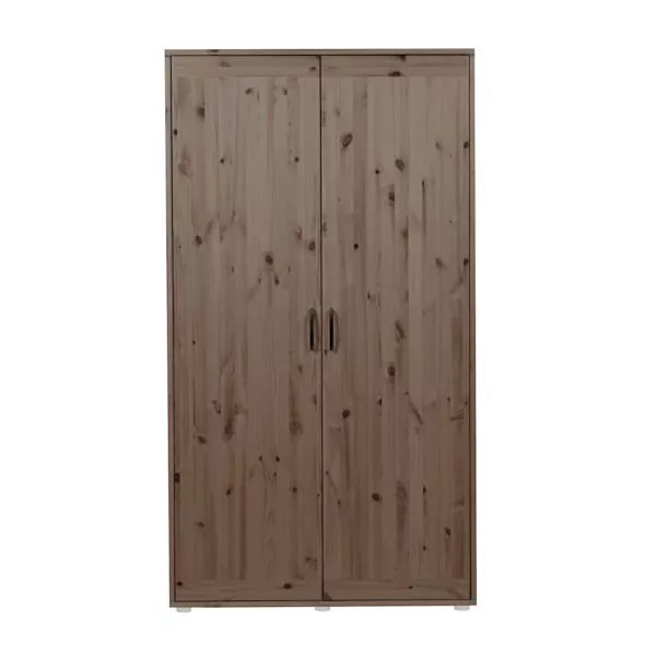 Kleiderschrank 2 Türen Terra/Nordic Blue Kleiderschrank 2 Türen Terra/Nordic Blue
