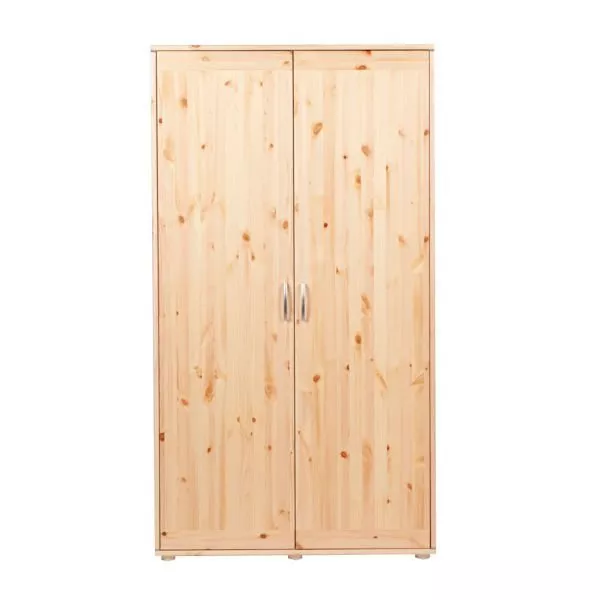 Kleiderschrank 2 Türen Kiefer/Urban Grey Kleiderschrank 2 Türen Kiefer/Urban Grey