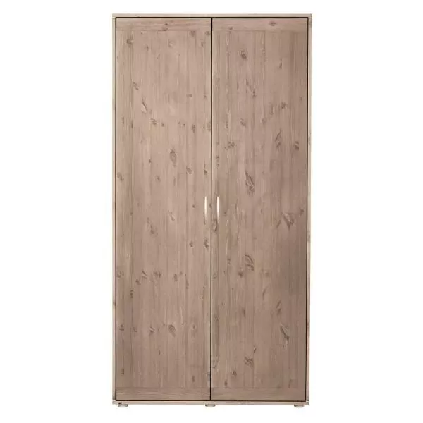Extrahoher Schrank 2 Türen Terra/Terra/Weiß Extrahoher Schrank 2 Türen Terra/Terra/Weiß