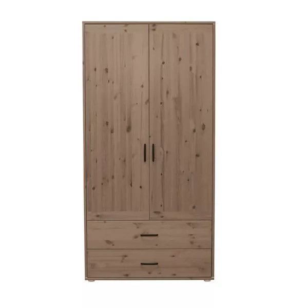 Kleiderschrank 2 Schübe 2 T. Terra/Urban Grey Kleiderschrank 2 Schübe 2 T. Terra/Urban Grey