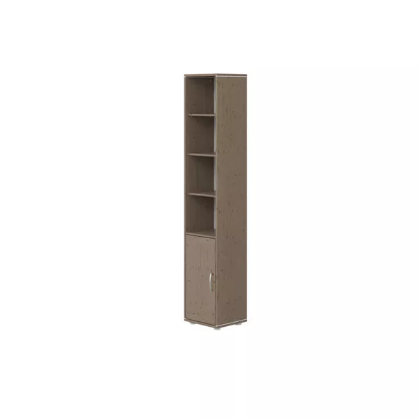 Flexa Regal, 1 Tür, 3 Böden terra/terra/weiß Flexa Regal, 1 Tür, 3 Böden terra/terra/weiß