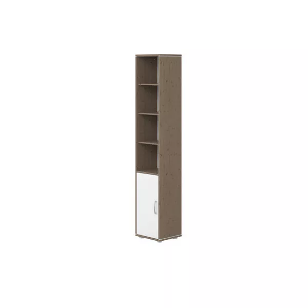 Flexa Regal, 1 Tür, 3 Böden terra/weiß Flexa Regal, 1 Tür, 3 Böden terra/weiß