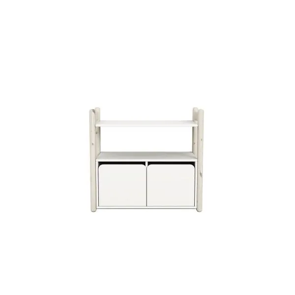 Flexa Shelfie Mini C Kommode mit Türen in weiß Flexa Shelfie Mini C Kommode mit Türen in weiß