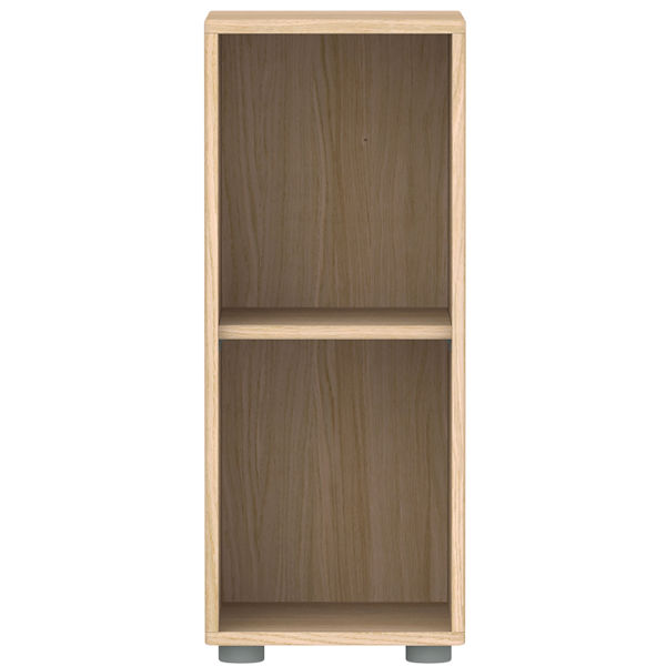 Flexa Popsicle Schmales Bücherregal mit 1 Boden einschl. Füsse in - Eiche Flexa Popsicle Schmales Bücherregal mit 1 Boden einschl. Füsse in - Eiche