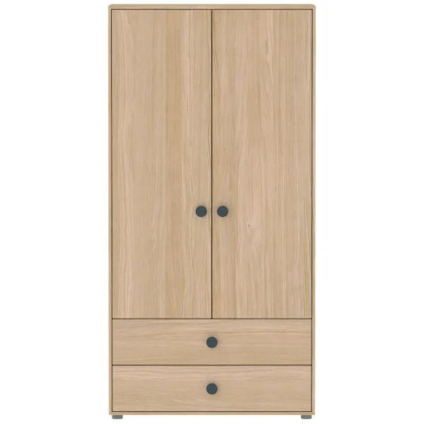 Flexa Popsicle hoher Kleiderschrank 2 Türen, 2 Schubladen, incl. Füsse - Blueberry Flexa Popsicle hoher Kleiderschrank 2 Türen, 2 Schubladen, incl. Füsse - Blueberry