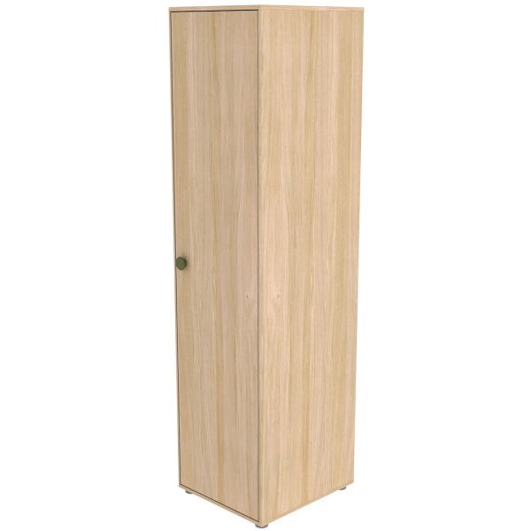 Flexa Popsicle Hoher Einzelschrank mit 1 Tür, 4 Böden einschl. Füsse - Kiwi Flexa Popsicle Hoher Einzelschrank mit 1 Tür, 4 Böden einschl. Füsse - Kiwi