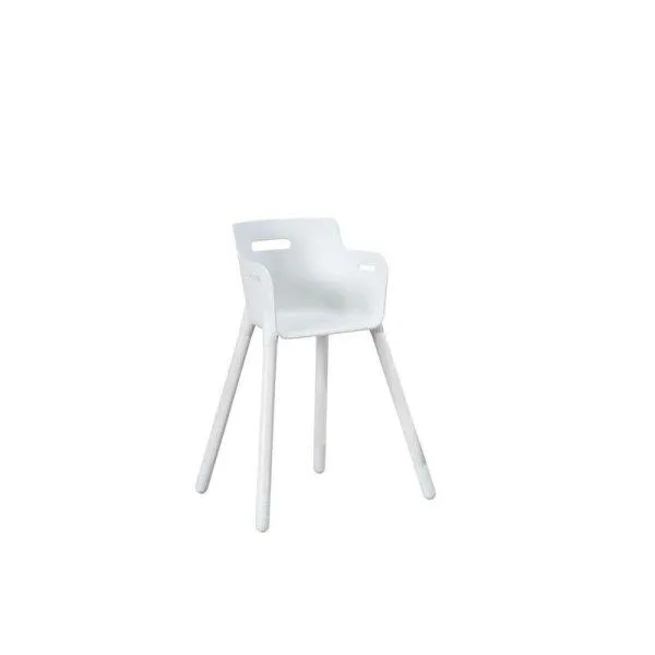 Flexa White Flexa Juniorstuhl weiß, Beine in Buche weiß Flexa White Flexa Juniorstuhl weiß, Beine in Buche weiß