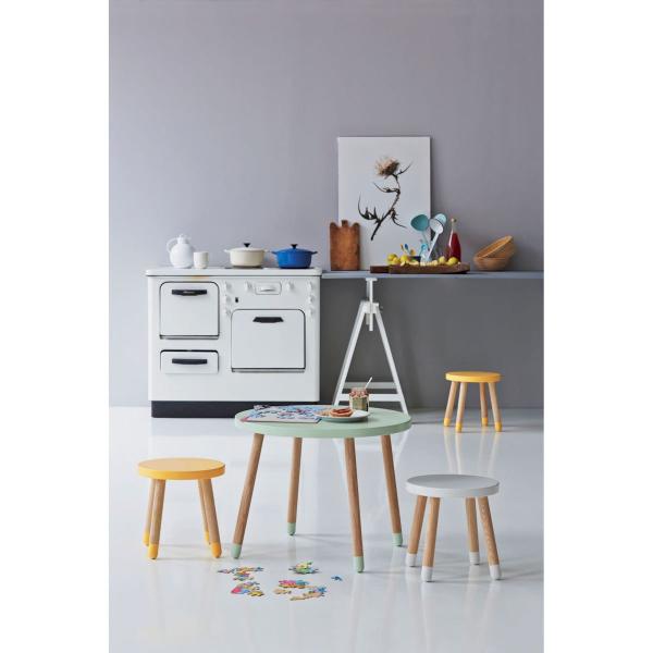 Flexa Play Kinder-Stuhl rund Grau Flexa Play Kinder-Stuhl rund Grau