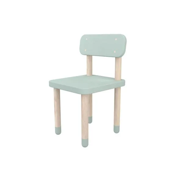 Flexa Play Kinder-Stuhl eckig Mintgrün Flexa Play Kinder-Stuhl eckig Mintgrün