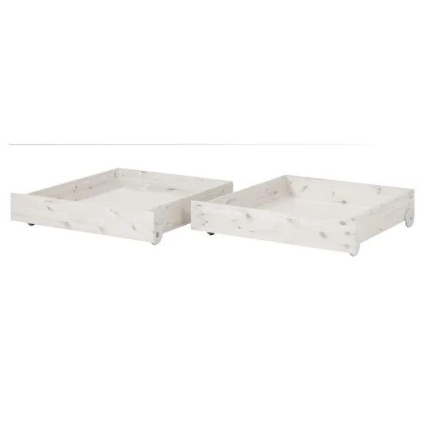 Flexa Classic Schubladensatz für 90x200 Betten in weiß Flexa Classic Schubladensatz für 90x200 Betten in weiß