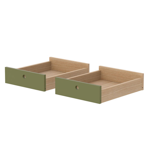 Flexa Popsicle Schubkasten für Schreibtisch 2er Pack in - Kiwi Flexa Popsicle Schubkasten für Schreibtisch 2er Pack in - Kiwi