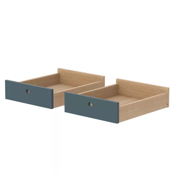 Flexa Popsicle Schubkasten für Schreibtisch 2er Pack in - Blueberry Flexa Popsicle Schubkasten für Schreibtisch 2er Pack in - Blueberry