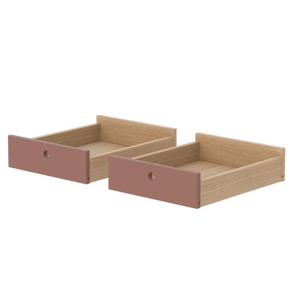 Flexa Popsicle Schubkasten für Schreibtisch 2er Pack in - Cherry Flexa Popsicle Schubkasten für Schreibtisch 2er Pack in - Cherry