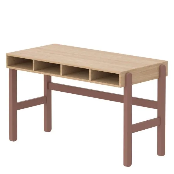 Flexa Popsicle Schreibtisch mit 4 Fächern in - Cherry Flexa Popsicle Schreibtisch mit 4 Fächern in - Cherry