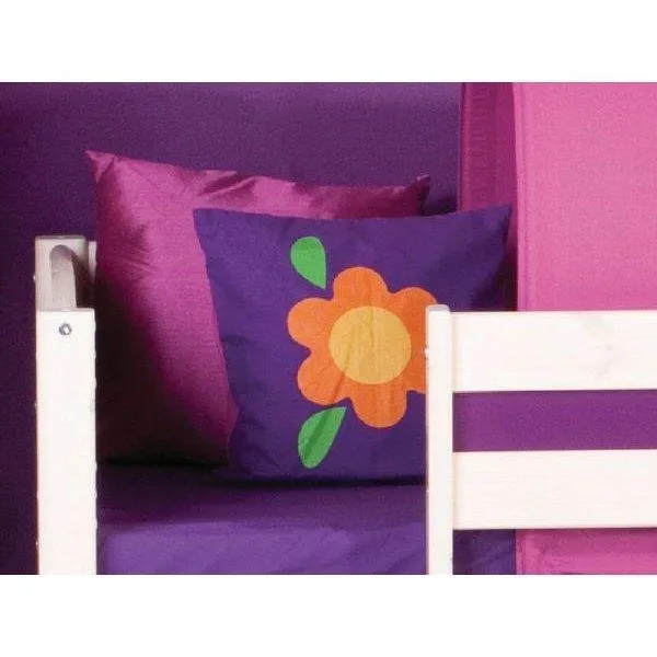 Flexa Basic Trendy Kissenbezug 2er, 40x40, lila/pink Blumen Flexa Basic Trendy Kissenbezug 2er, 40x40, lila/pink Blumen