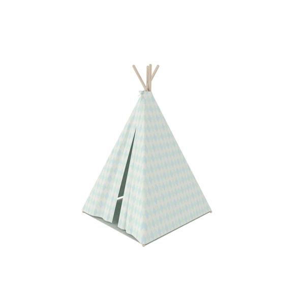 Tipi Zelt mit Steppmatte Türkis Tipi Zelt mit Steppmatte Türkis