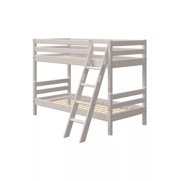Flexa Etagenbett 90x200 Schrägleiter in grau Flexa Etagenbett 90x200 Schrägleiter in grau