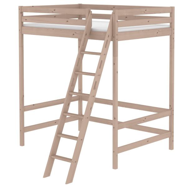 Flexa Classic Mezzanine Hochbett 140x200 Schrägl. terra Flexa Classic Mezzanine Hochbett 140x200 Schrägl. terra