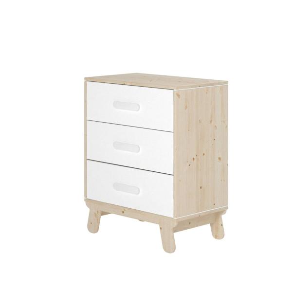 Flexa Näst 2-in-1 Wickeltisch Natur/Weiß Flexa Näst 2-in-1 Wickeltisch Natur/Weiß