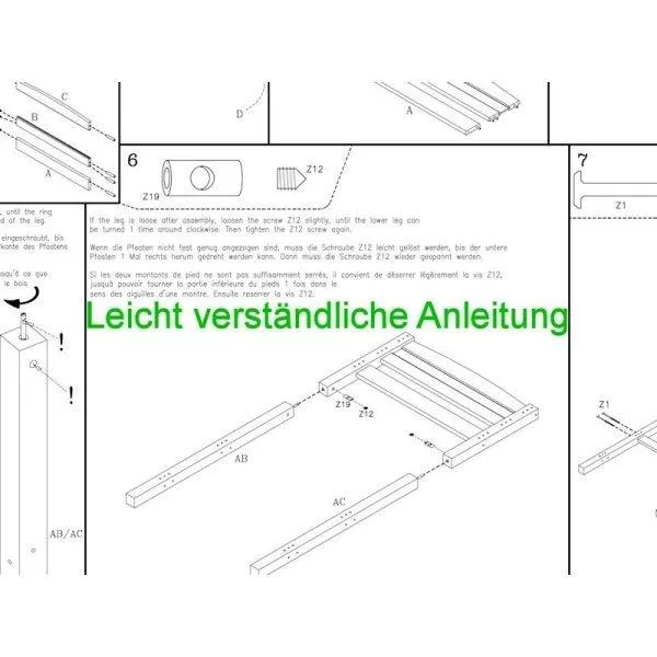 Flexa Basic Trendy Rutschbett gerade L., weiß/schwarz Burg