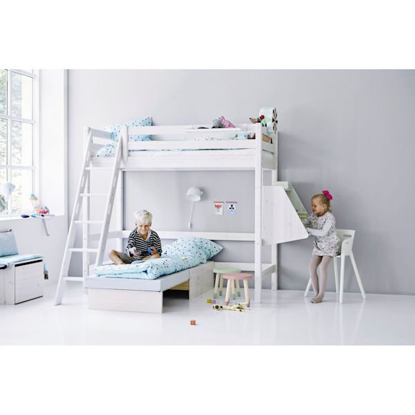 Flexa Classic Hängeschreibtisch mit Regal in weiß Flexa Classic Hängeschreibtisch mit Regal in weiß