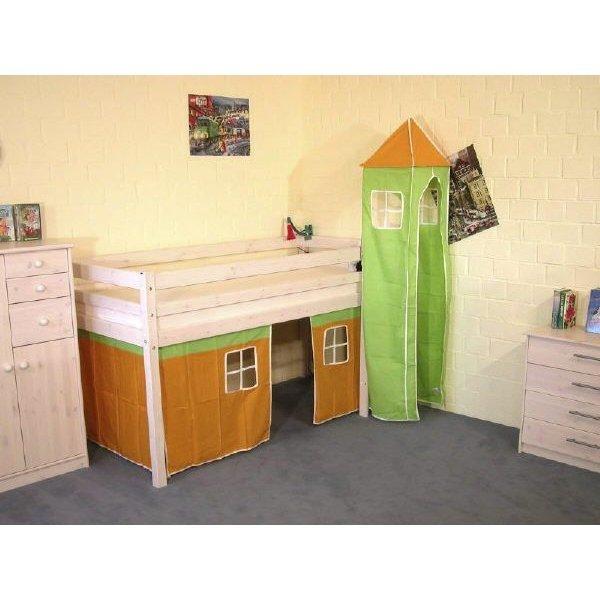 Flexa Basic Hit Spielbett "Madrid" incl. Rost+Rolli Flexa Basic Hit Spielbett "Madrid" incl. Rost+Rolli