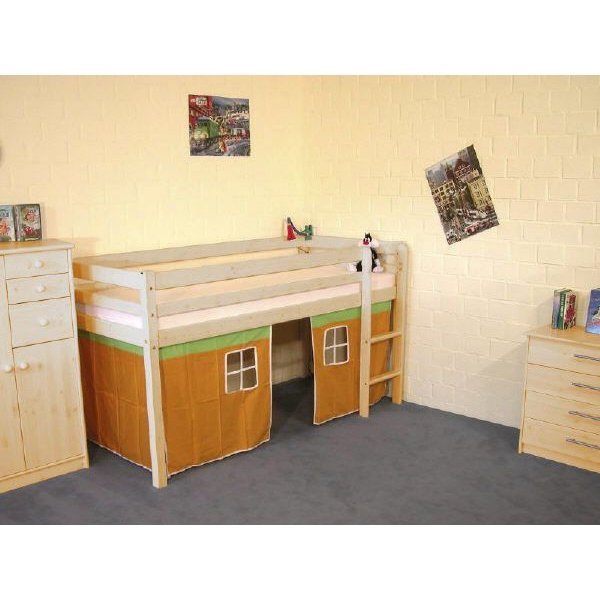 Flexa Basic Hit Spielbett "Amsterdam" incl. Rost+Rolli Flexa Basic Hit Spielbett "Amsterdam" incl. Rost+Rolli