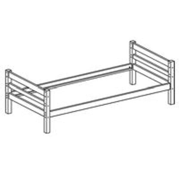 Flexa Basic Schrauben für HIT Einzelbett, weiß Flexa Basic Schrauben für HIT Einzelbett, weiß